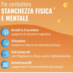 Carnidyn Plus Integratore Per Stanchezza Fisica E Mentale 20 Bustine