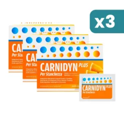 Carnidyn Plus Integratore Per Stanchezza Fisica E Mentale 3 confezioni da 20 Bustine