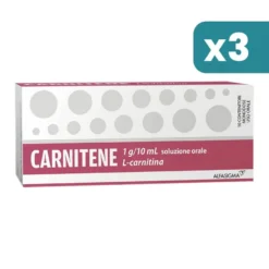 Carnitene 1g Soluzione 3 confezioni da Orale 10 Flaconcini
