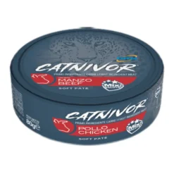 Catnivor Manzo Alimento Completo Per Gatti 80g 1 Scatoletta