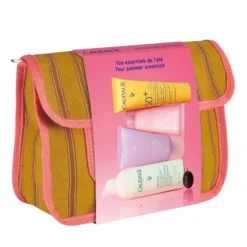 Caudalie Estate Trousse Fluido Viso Spf50+ 20ml + Gel Idratante 15ml + Gel Doccia 30ml + Mousse Detergente 50ml