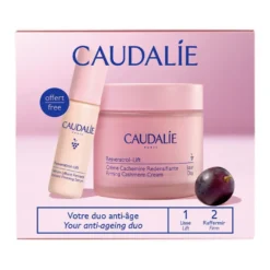 Caudalie Resveratrol-lift Cofanetto Crema Cashmere 50ml + Siero Liftante 10ml