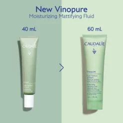 Caudalie Vinopure Fluido Mat Idratante Viso Effetto Opacizzante 60ml
