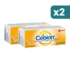 Cebion Arancia Integratore Vitamina C 2 confezioni da 10 Compresse Effervescenti