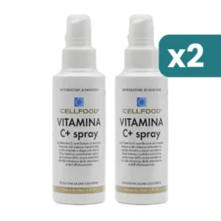 Cellfood Vitamina C+ spray ad alta biodisponibilità bipacco 2x118ml