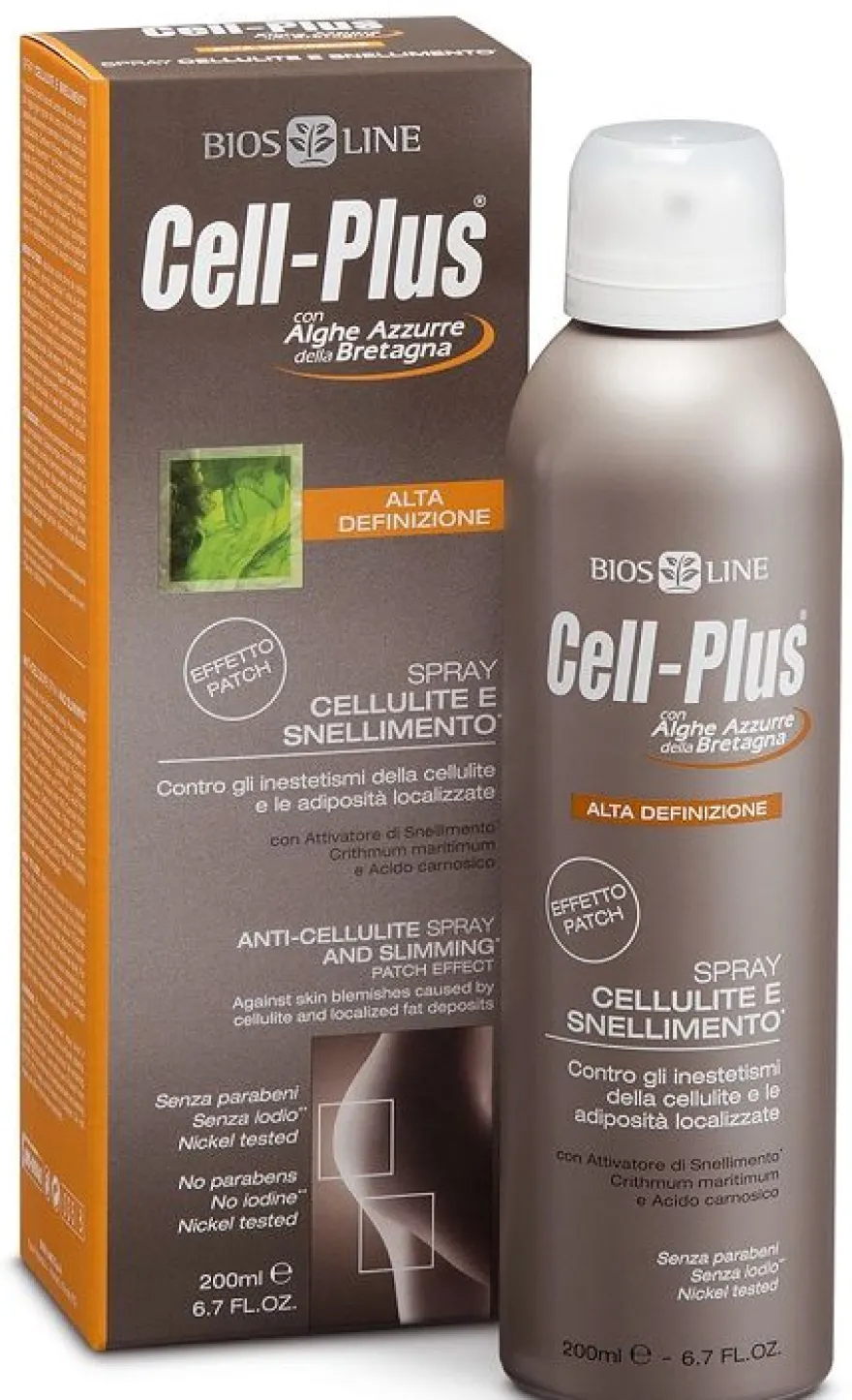 Cell-plus Altadefinizione Spray Anti Cellulite Effetto Patchh 200ml