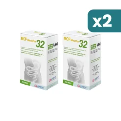 Cemon Mcf Microflor 32 Integratore Probiotici E Prebiotici 2 confezioni da 60 Capsule Vegetali