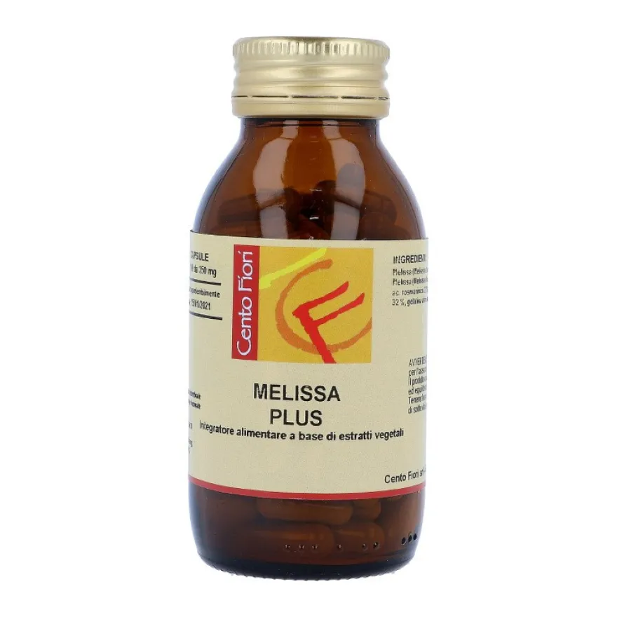 Cento Fiori Melissa Plus Medicinale Omeopatico 100 Capsule Vegetali