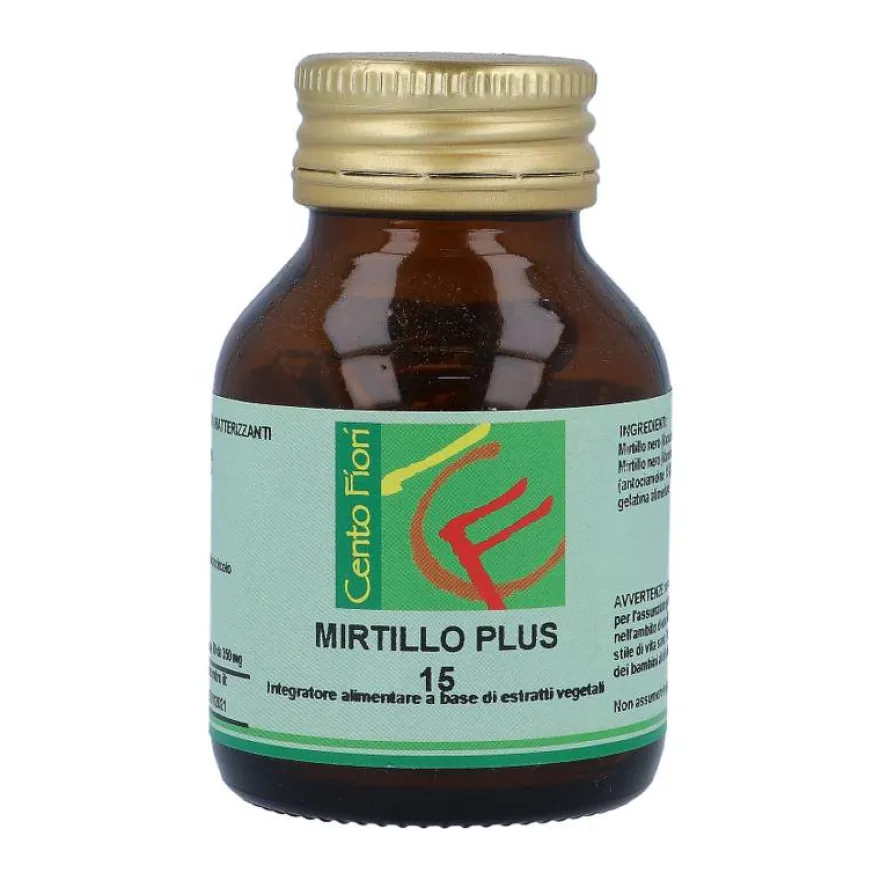 Cento Fiori Mirtillo Plus 15 60 Capsule Vegetali