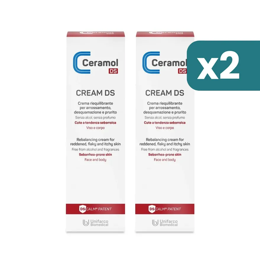 Ceramol Cream Ds 2 confezioni da 50ml