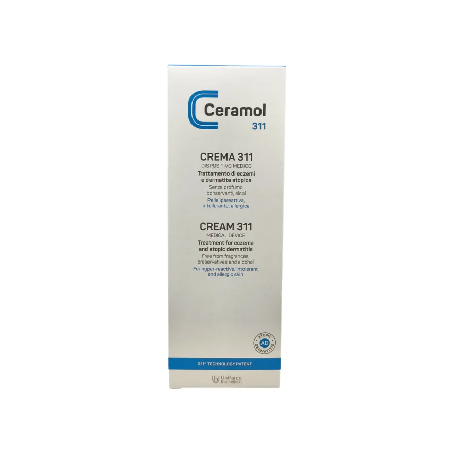 Ceramol Crema 311 Trattamento Eczema 3 confezioni da 200ml
