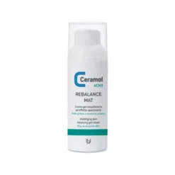Ceramol Rebalance Mat Crema Viso Acne 50ml