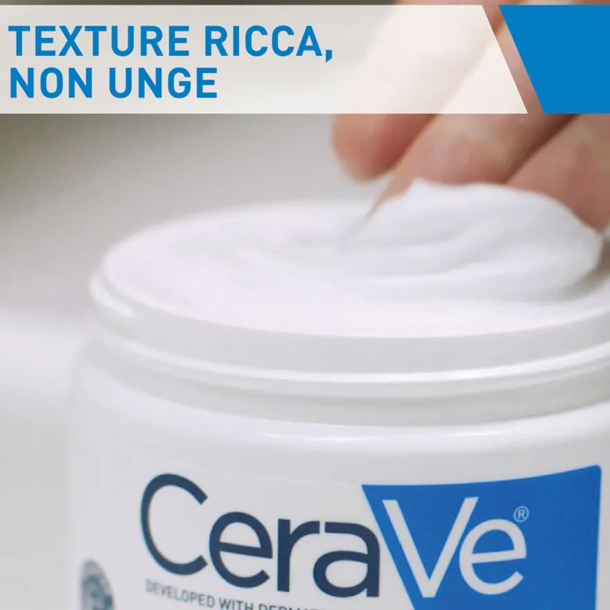 Cerave Crema Idratante Per Pelli Da Secche A Molto Secche Per Il Corpo E Il Viso 454g
