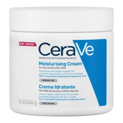 Cerave Crema Idratante Per Pelli Da Secche A Molto Secche Per Il Corpo E Il Viso 454g