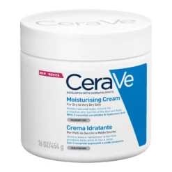 Cerave Crema Idratante Per Pelli Da Secche A Molto Secche Per Il Corpo E Il Viso 454g