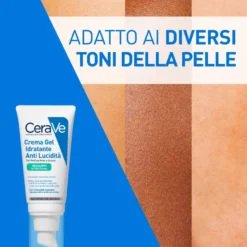 Cerave Crema Viso Idratante Anti-lucidità Pelle Grassa E Mista 50ml