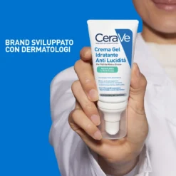 Cerave Crema Viso Idratante Anti-lucidità Pelle Grassa E Mista 50ml