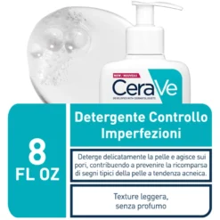 Cerave Detergente Controllo Imperfezioni Per Pelle A Tendenza Acneica 473ml