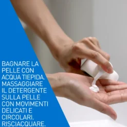 Cerave Detergente Crema-schiuma Idratante Per Pelli Da Normali A Secche Con 3 Ceramidi Essenziali E Acido Ialuronico 473ml