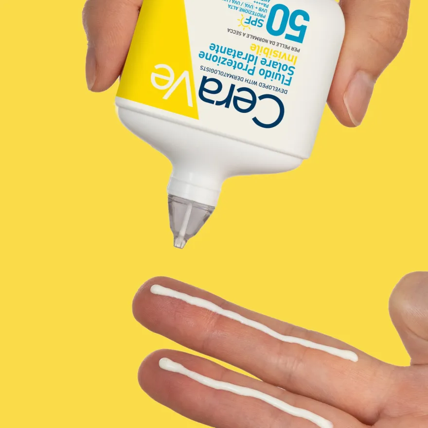 Cerave Fluido Protezione Solare Idratante Invisibile Pelle Da Normale A Secca Spf50 50ml