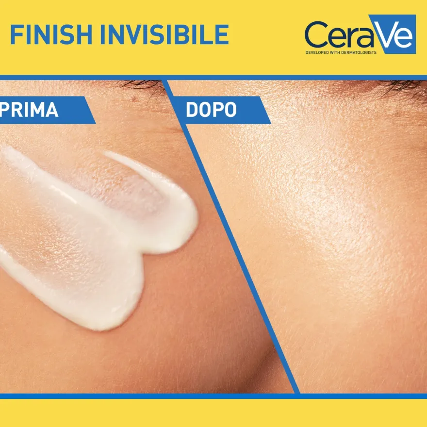 Cerave Fluido Protezione Solare Idratante Invisibile Pelle Da Normale A Secca Spf50 50ml