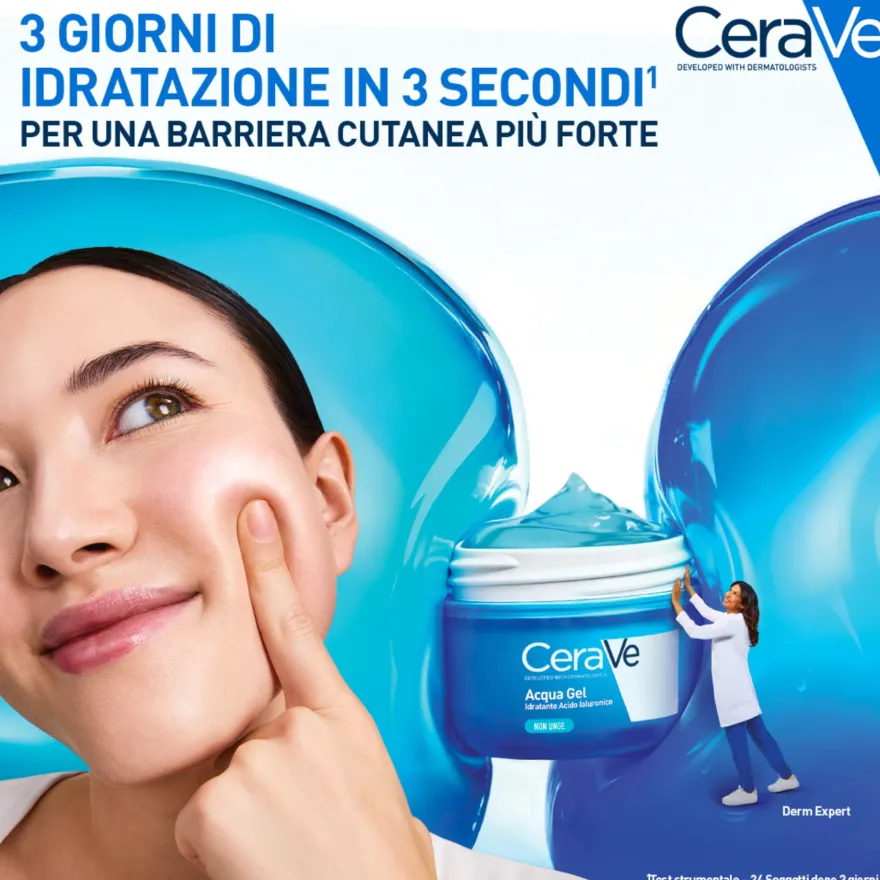 Cerave Ha Acquagel Idratante Con Acido Ialuronico 48ml