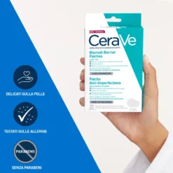 Cerave Patches Idrocolloidali Anti Brufoli, Per Pelli A Tendenza Acneica 22 Pezzi