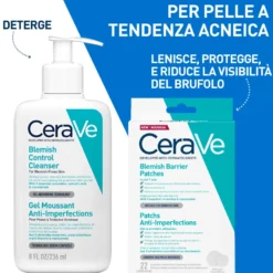 Cerave Patches Idrocolloidali Anti Brufoli, Per Pelli A Tendenza Acneica 22 Pezzi