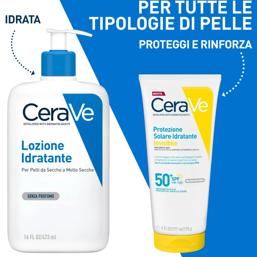 Cerave Protezione Solare Idratante Invisibile Spf50+ 75ml