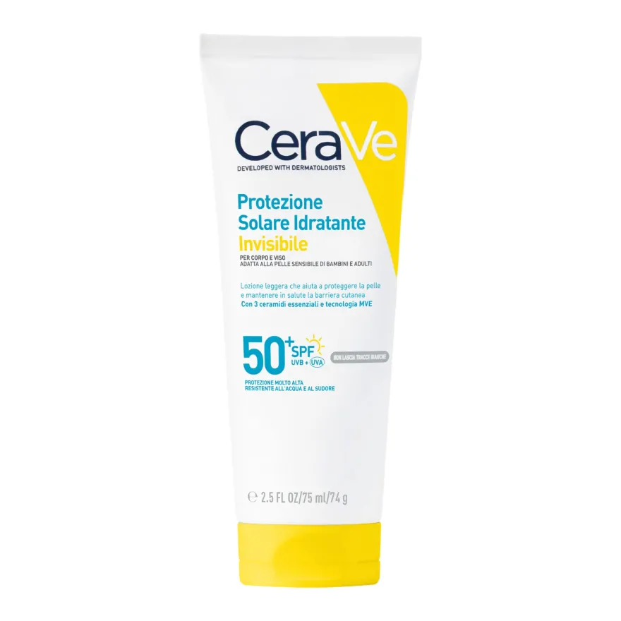 Cerave Protezione Solare Idratante Invisibile Spf50+ 75ml