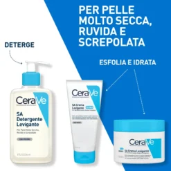Cerave Sa Detergente Levigante Per Pelle Molto Secca Ruvida E Screpolata 236ml