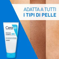 Cerave Sa Sa Crema Levigante 10% Urea Per Pelle Molto Secca Ruvida E Screpolata 177ml