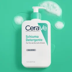 Cerave Schiuma Detergente Seboregolatrice Viso E Corpo Per Pelli Da Normali A Grasse 473ml