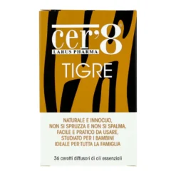 Cer'8 Tigre Cuscinetto Adesivo 36 Pezzi