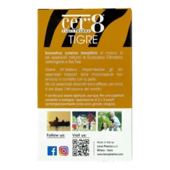 Cer'8 Tigre Cuscinetto Adesivo 36 Pezzi