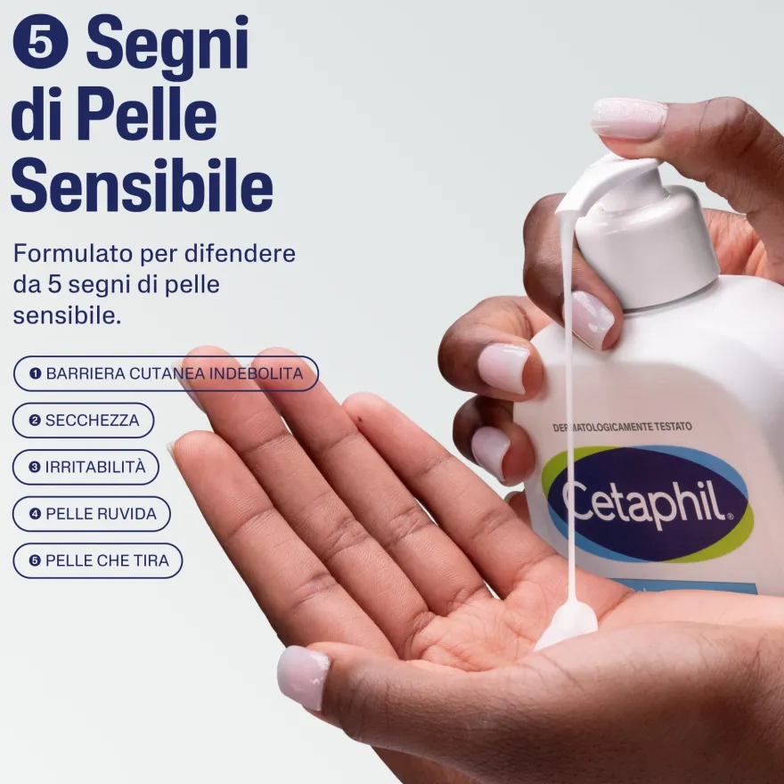 Cetaphil Crema Detergente Schiumogena Idratante 473ml