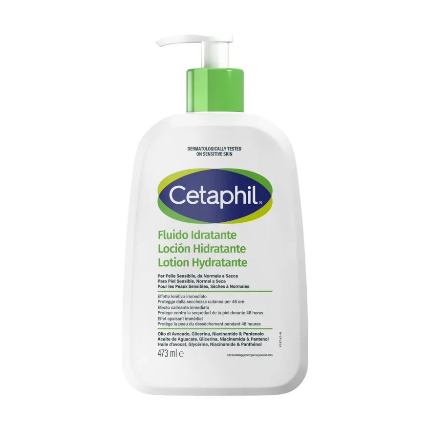 Cetaphil Fluido Idratante Pelle Sensibile 473ml