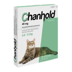 Chanhold Spot-on Per Gatti Da 2,6 A 7,5kg 45mg 3 Pipette