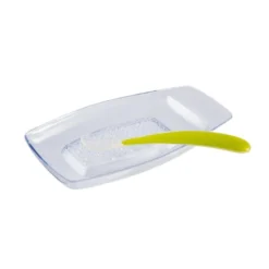 Chicco Grattugia E Cucchiaio In Silicone Per Fruttino