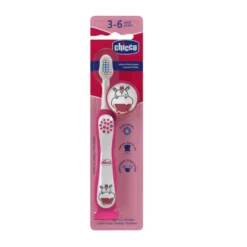 Chicco Spazzolino Bambino 3-6 Anni Rosa 1 Pezzo