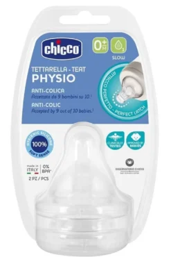 Chicco Tettarella Silicone Perfect 5 0 Mesi 1 Foro 2 Pezzi