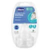 Chicco Tettarella Teat Physio Perfect 5 6m+ In Silicone Anti-colica 2 Pezzi