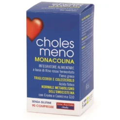 Choles Meno Monacolina Integratore Colesterolo E Trigliceridi 90 Compresse