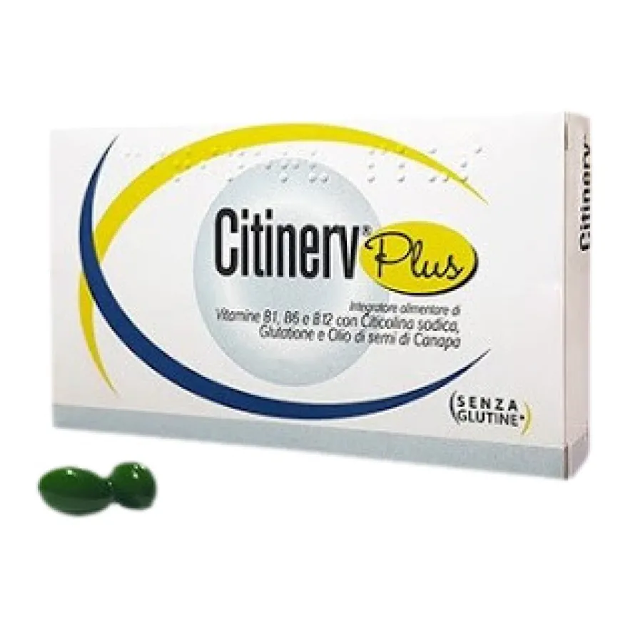 Citinerv Plus Integratore Alimentare 30 Capsule Molli