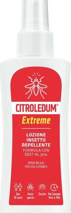 Citroledum Extreme Lozione Insetto Repellente 100ml