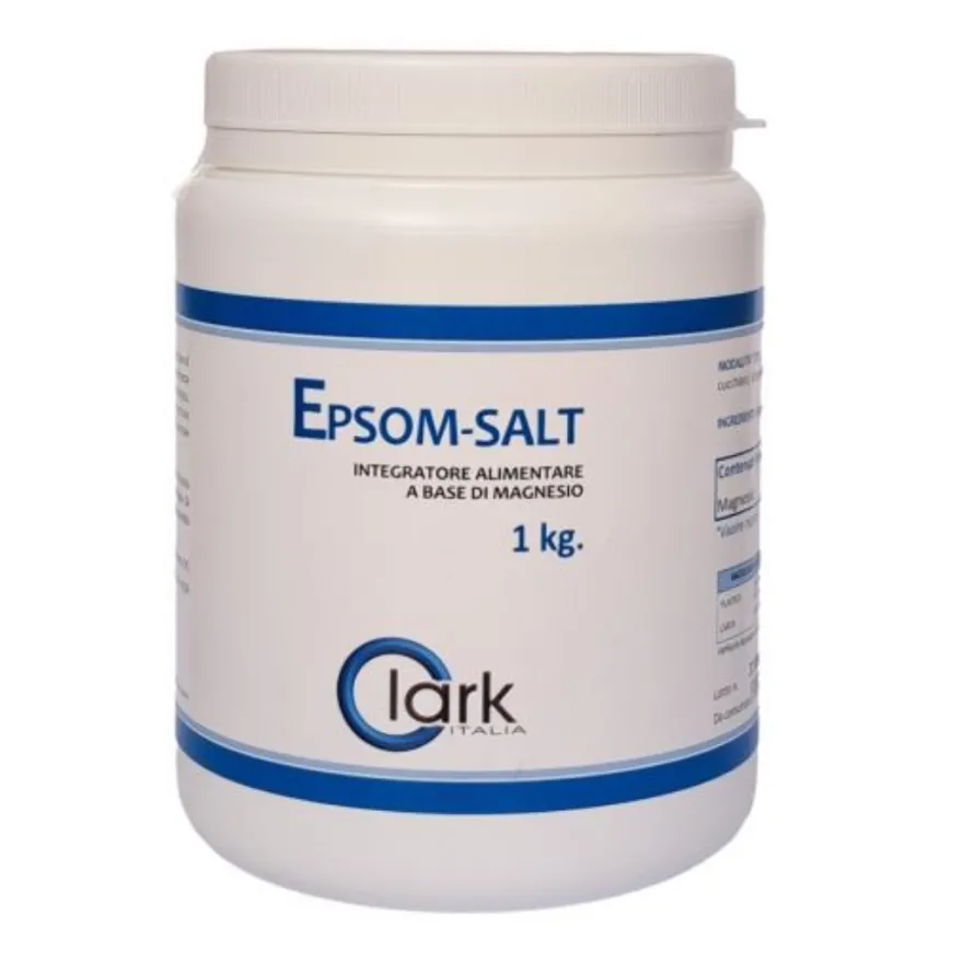 Clark Epsom Salt Integratore Stitichezza 1kg