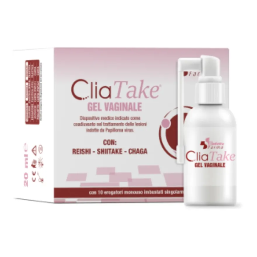 Cliatakegel Gel Vaginale Per Trattamento Lesioni Papilloma Virus 20ml