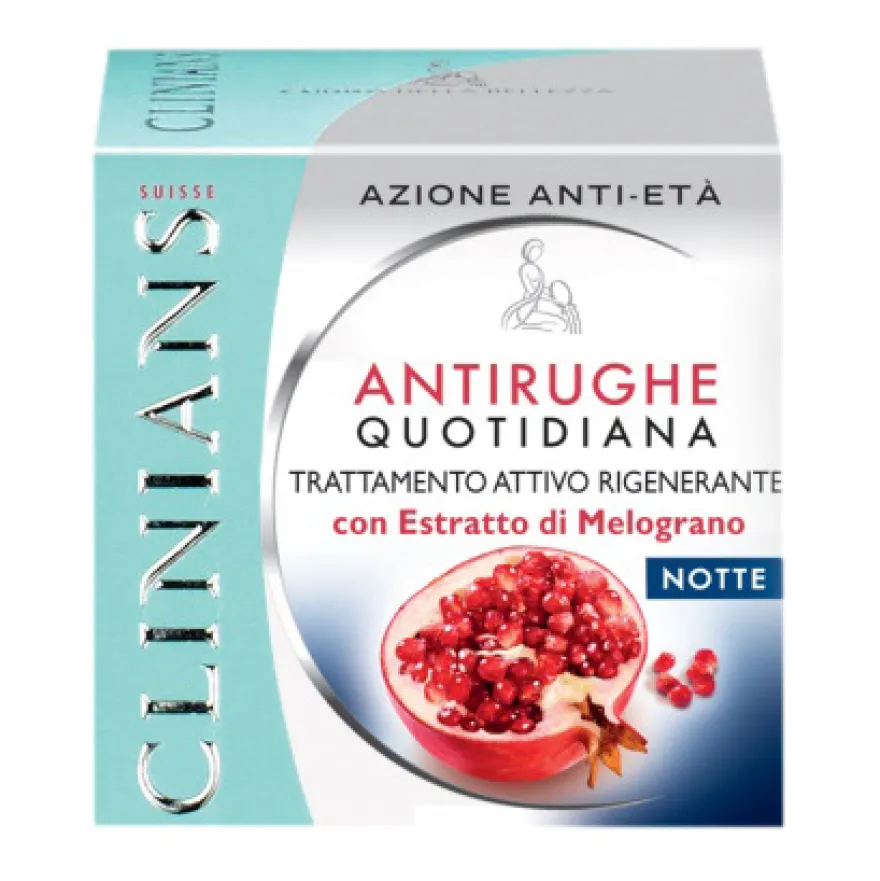 Clinians Crema Antirughe Notte Trattamento Rassodante 50ml