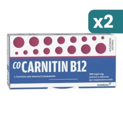 Cocarnitin B12 Cocarnitina 2 confezioni da 10 Flaconcini