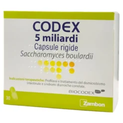 Codex 5 Miliardi Fermenti Lattici 30 Capsule Rigide